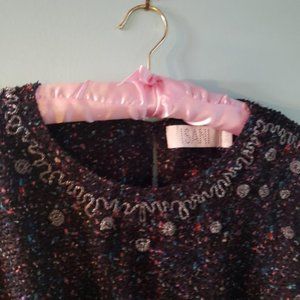 Anthropologie Isani  Beaded Peplum Top